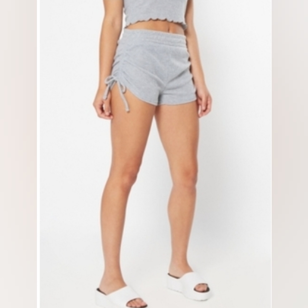 Rue 21 Hacci Drawstring Ruched Side Shorts
